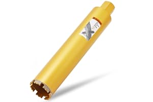DaduoRi 2 3/4 Inch Core Drill Bit,14" Drilling Depth, 1-1/4"-7 Thread Core Bits for Concrete with Rebar, Masonry,Brick Block,