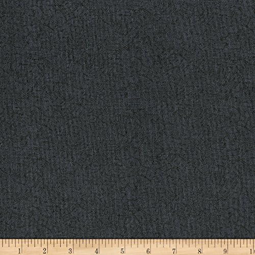 RJR Hopscotch Cross-Hatch My Way Graphite Fabric By The Yard