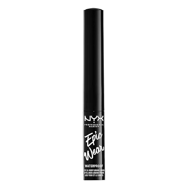 NYX PROFESSIONAL MAKEUP EPIC WEAR METALLIC LIQUID LINER, LONG-LASTING WATERPROOF EYELINER – BROWN METAL