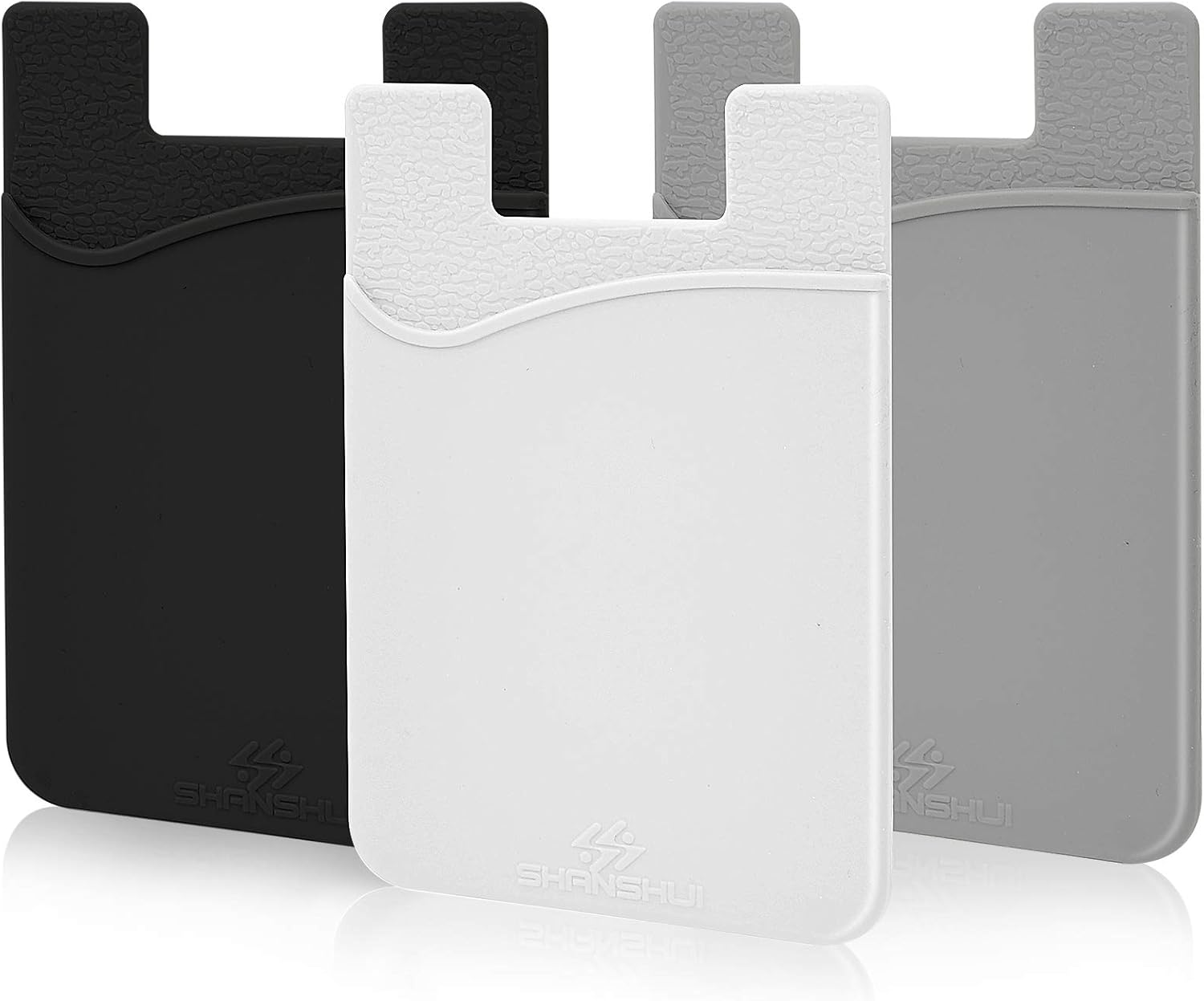 Card Holder for Back of Phone, SHANSHUI Phone Wallet