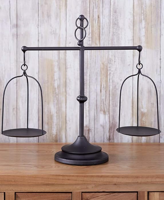 LTD Decorative Farmhouse Scale Candleholder