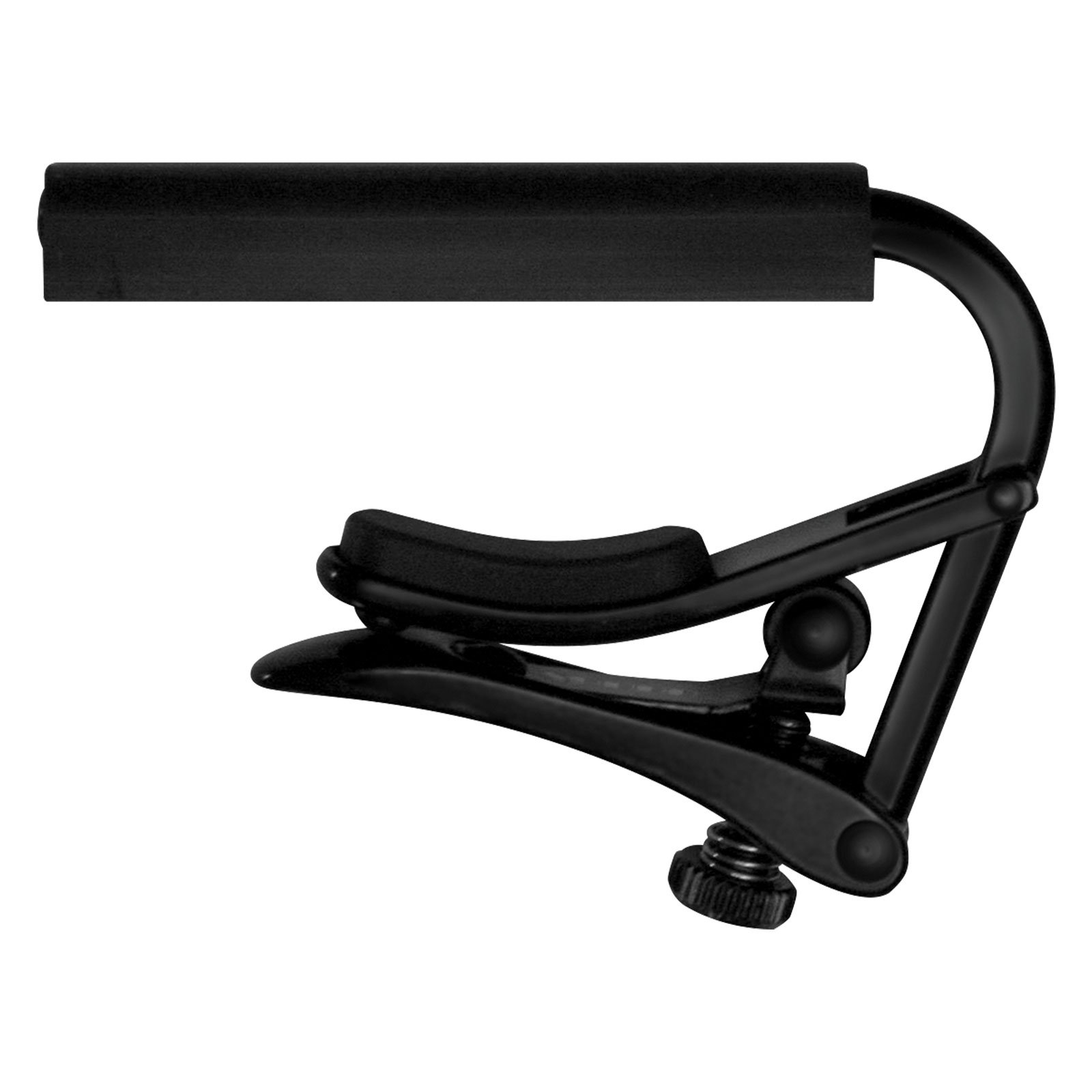 Shubb C2K Classical Guitar Capo, Black Chrome