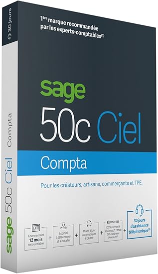 Sage 50c Compta 30 Jours D Assistance Amazon Fr Logiciels