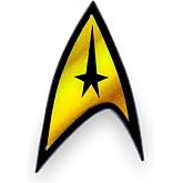 Star Trek: The Original Series Delta Starfleet Command Enamel Pin | Metal Badge Accessories for Backpack, Clothes, Hats