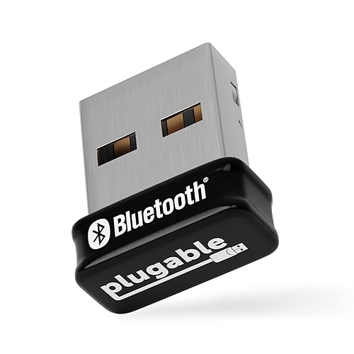 Plugable USB Bluetooth Adapter for PC Connect Up to Devices