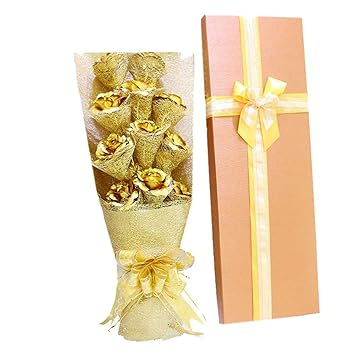 Coffret Bouquet Bouquet De Savon à La Rose Parfumé Idée De