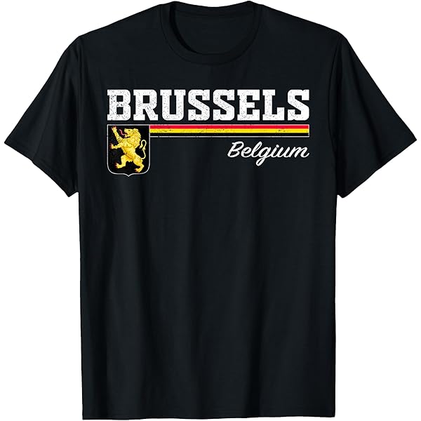 Amazon.com: Brussels Belgium T-Shirt : Clothing, Shoes & Jewelry