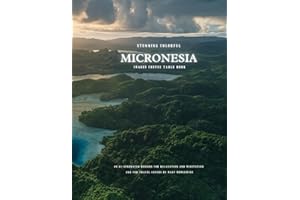 Stunning Colorful Micronesia Images Coffee Table Book: 40 AI-Generated Designs for Relaxation and Meditation and for Travel L