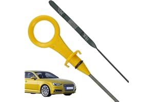 Xghdalk 06H-115-611E Engine Oil Dipstick for Au-di A4 A5 Quattro 2.0T Car Engine Oil Fluid Dipstick Replacement 06H 115 611 E