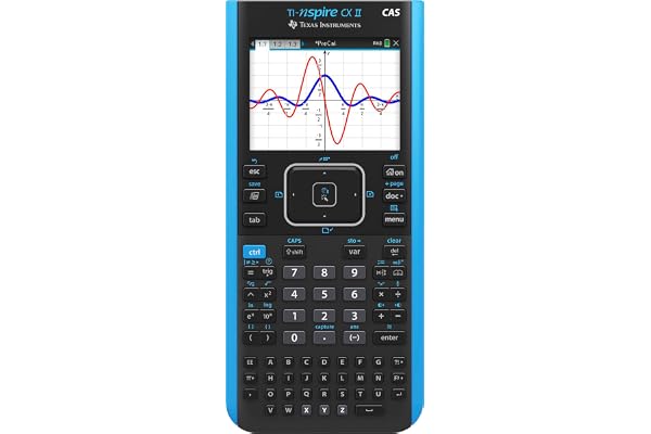 Texas Instruments TI-Nspire CX II CAS Color Graphing Calculator with Student Software (PC/Mac)