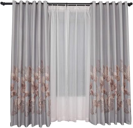 erthome cortinas de seda blanca para