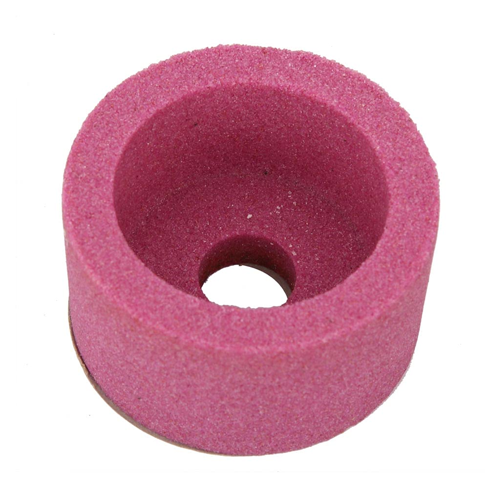 Corundum Grinding Wheel Ceramic Corundum Cup 75×40×20mm 46/120 Grit(120 Grit Red)