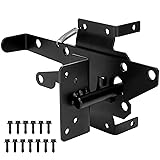 TRIPLE DEER Self-Locking Gate Latch, Heavy Duty