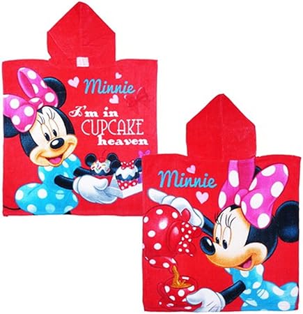 minnie mouse poncho towel