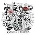 S-003 46pcs Game of Thrones Season 8 Stickers 2 Sheets/Pack MacBook Pro Vinyl Stickers MacBook Air Stickers for Water Bottles Hydro Flask Stickers Vsco Stickers Laptop Stickers