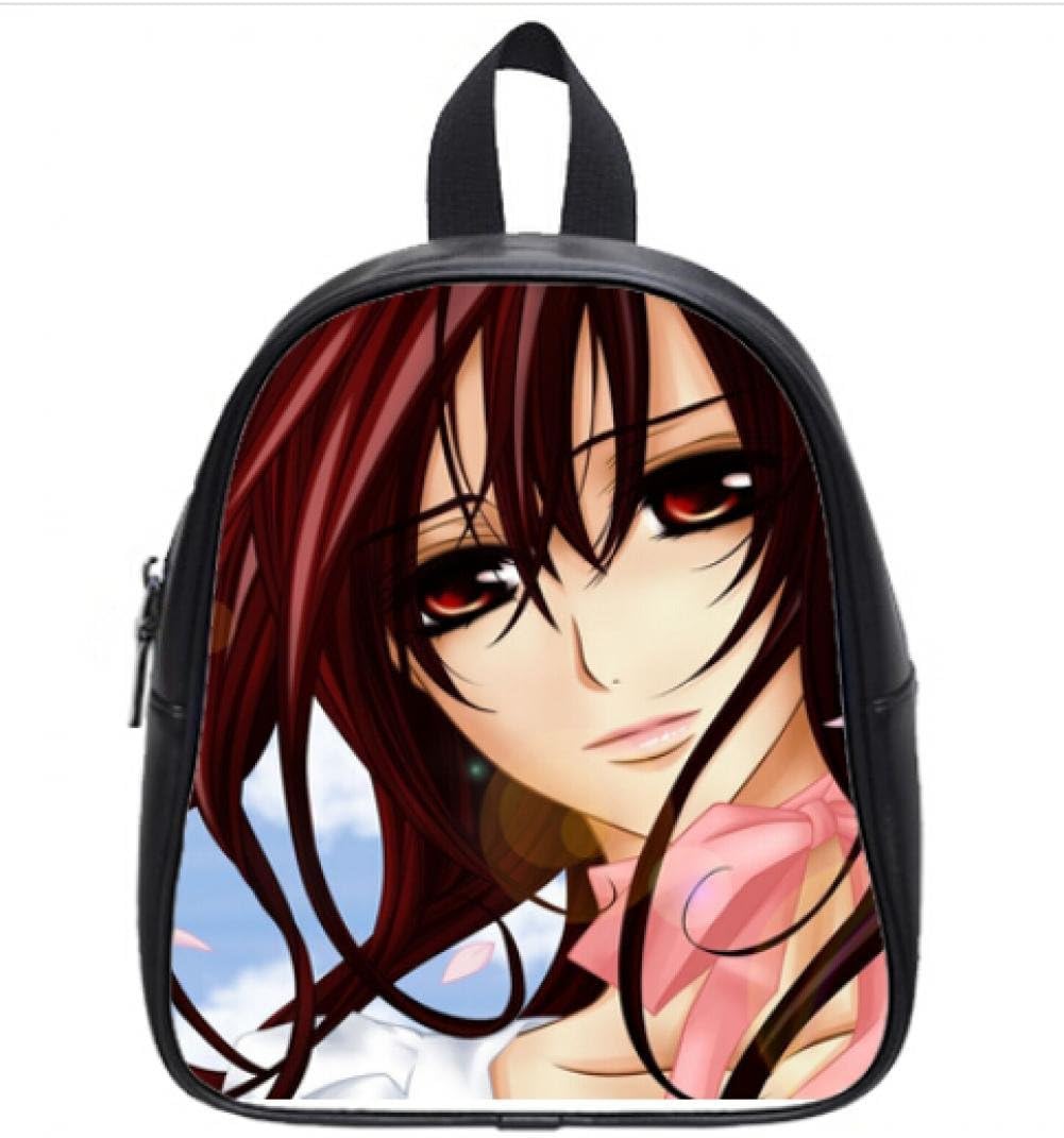2015 New Leather Backpacks Custom Vampire Knight Anime Middle School Student Shoulder School Bag Travel Backpack