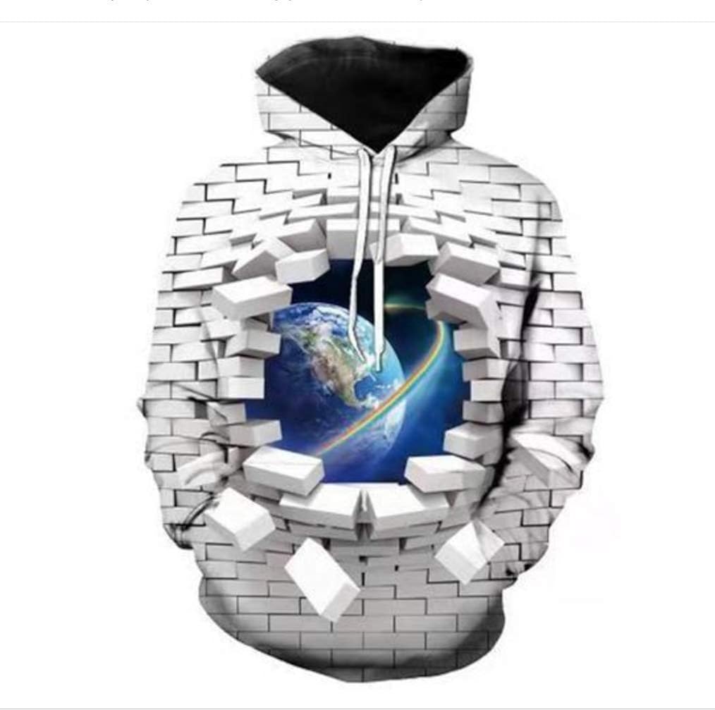 pink floyd the wall 3d hoodie