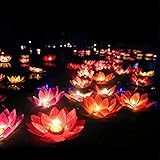 Toner Depot Water Floating Candle Lanterns for
