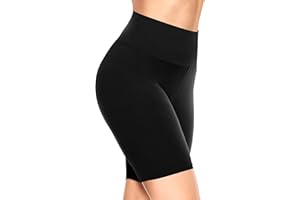 TNNZEET Biker Shorts Women - 8"/5"/3" High Waisted Tummy Control Workout Gym Spandex Booty Yoga Volleyball Shorts