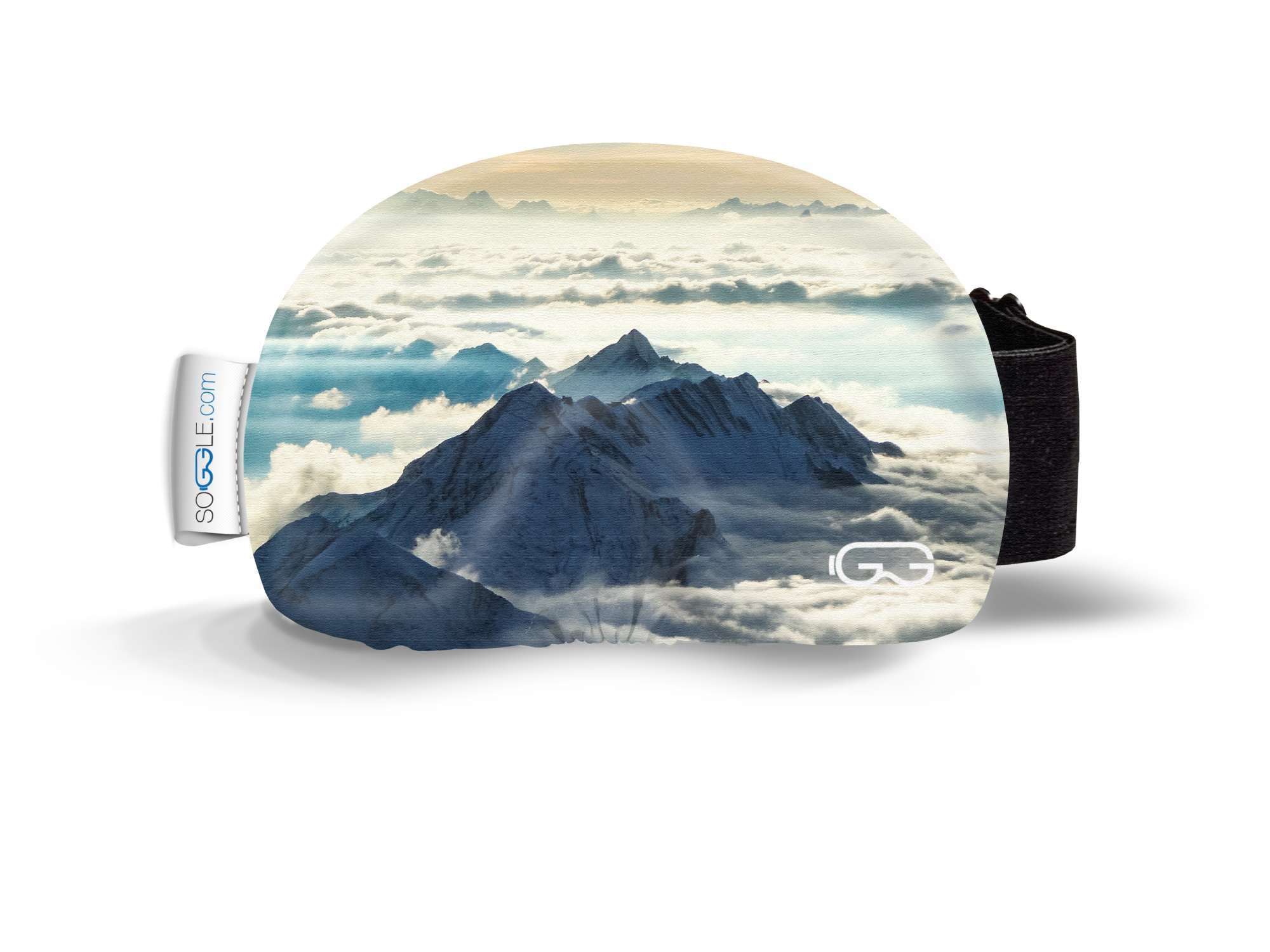 Soggle Ski Protective Microfibre Cover for Ski Goggles (One Size), Colour: Pictures 13 Swiss Alps