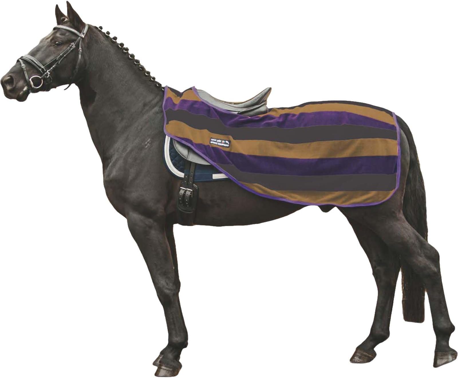 Hkm Pony Horse Riding Competition Quarter Polar Fleece Breathable Exercise Sheet Rug Size