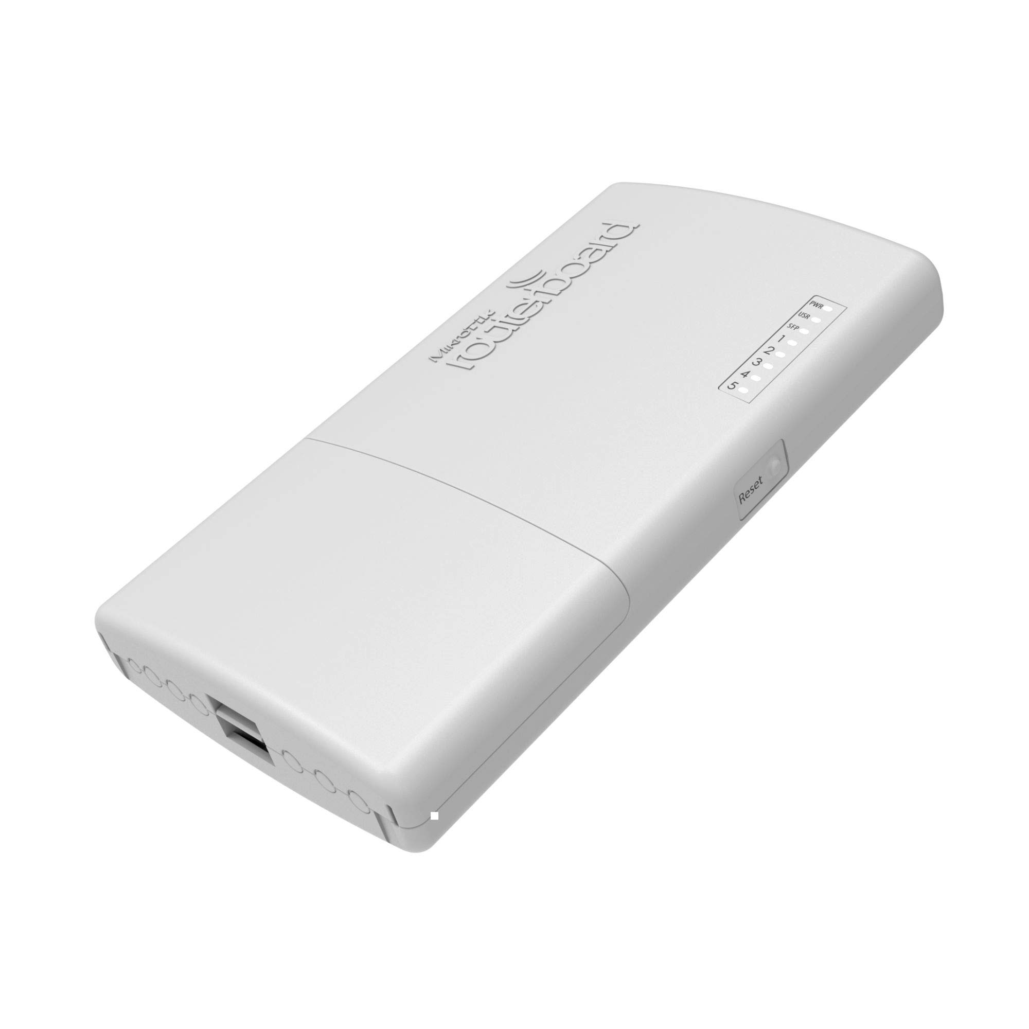Mikrotik PowerBox Pro Router, 5 Gigabit Ethernet Ports with PoE Output on 4 Ports and 1 SFP Port RB960PGS-PB