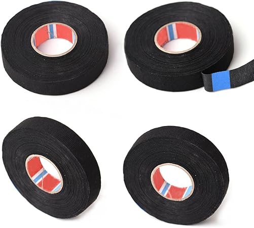 Amazon Cisno 4パック車トラックボート高熱摩擦保護配線織機配線ハーネス粘着テープ 内装パーツ 車 バイク