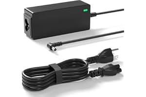 GASMOCS Power Cord Compatible with LG Electronics Monitor 19V DC Power Supply for 32" 27" 24" 23" 22" 20" 19" LCD LED HD TV Monitor