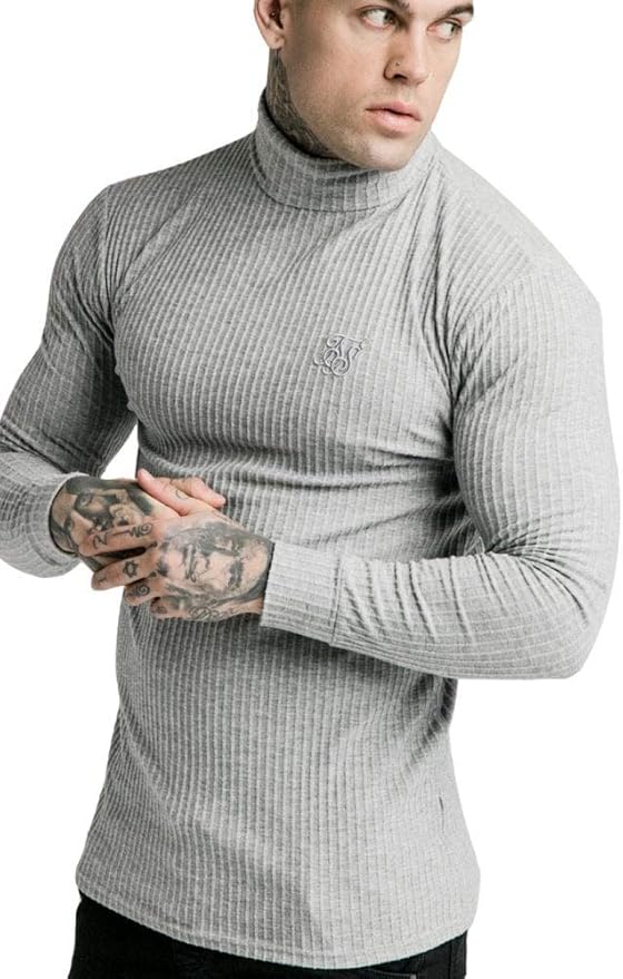 siksilk roll neck jumper