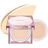 CLIO Kill Cover Mesh Glow Cushion Foundation ([Refill Included] 15g*2, 21N LINEN), Glass Skin, Long-Lasting, Lightweight, Buildable Coverage, Glowy Skin Makeup