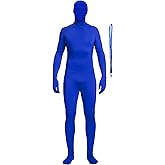 Full Bodysuit Include Zipper Helper Unisex Spandex Stretch Adult Costume Zentai Disappearing Man Body Suit