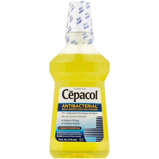 Cepacol Enjuague bucal antibacteriano multiprotección, 24