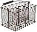Rustic Metal Divided Cutlery Caddy w/Carry Handle
