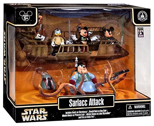 Disney Star Wars Weekends 2013 Sarlacc Attack 5 pc Action Figure Set - Theme Park Exclusive Limited Edition