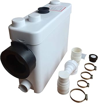 Sanimove Macerating Pump Toilet Macerator Pump 400w Kitchen Waste Water Disposal Pump Macerator Sewerage Sump Pump Waste Water Marine Toilet Disposal Laundry Amazon Com