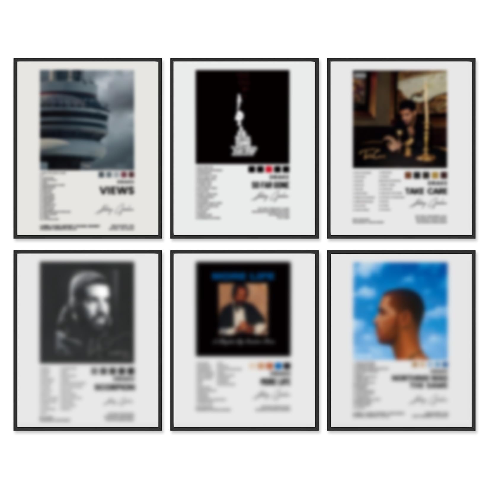 Photo 1 of 8x10 Canvas Prints Unframed Set of 6 Music Album Cover Posters for Room Aesthetic Canvas Wall Art Room Decor for Teen Girls
