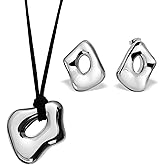 STOLM 18K PVD Gold & Polished Silver Curated Jewelry Set for Women - Premium Stainless Steel, Non-Tarnish, Safe for Sensitive Skin, Perfect Holiday Gift