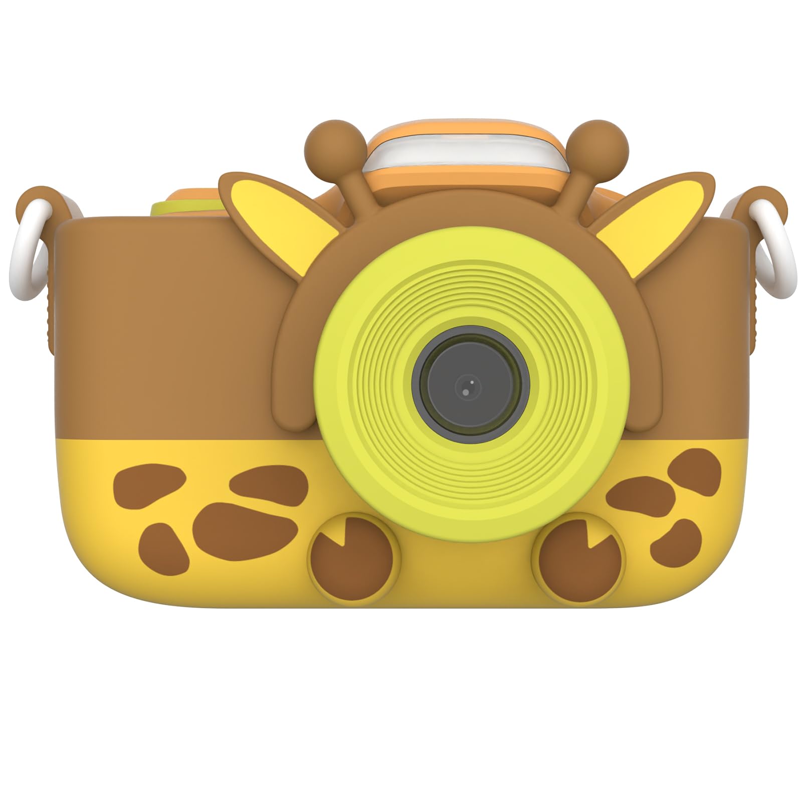 Kids Digital Camera 16MP Photo & 1080p Video Resolution myFirst Camera 3 with Selfie & Macro Lens Memory Card Storage up to 32GB, with Shockproof Case for Kids Age 4-15 (Yellow)
