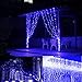 String Lights Fairy Lights 66 Feet 200 LED with Multi Flashing Modes Controller, Waterproof LED Lights Decorations for Bedroom, Wedding, Party, Garden, Patio, Indoor Outdoor Occastions (Blue)