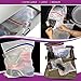 Bestonville Lingerie Bag Set - 5 Wash Bags - Heavy Duty Mesh Laundry Sacks for Big Clothes or Extra Large Garment Washing - 2 Zipper Colors for Easy Delicates, Shoes or Bra Sorting and Travel