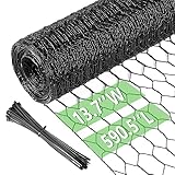 Chicken Wire 13.7 in x 590.5 in Poultry Wire