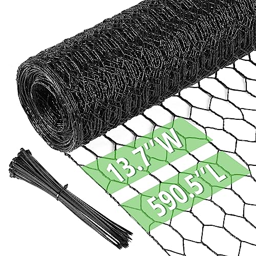 Chicken Wire 13.7 in x 590.5 in Poultry Wire