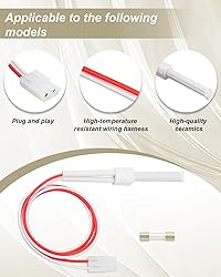 YIGUCS Ceramic Igniter Rod Fit for Rec Tec Wood