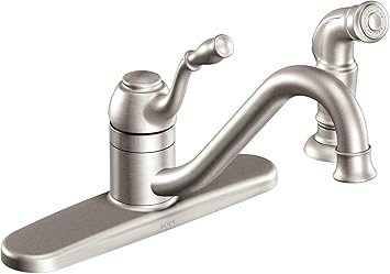 Moen Ca87009 Kitchen Faucet With Side Spray From The Lindley