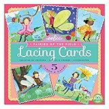 eeBoo Fairies of the Field Lacing Cards