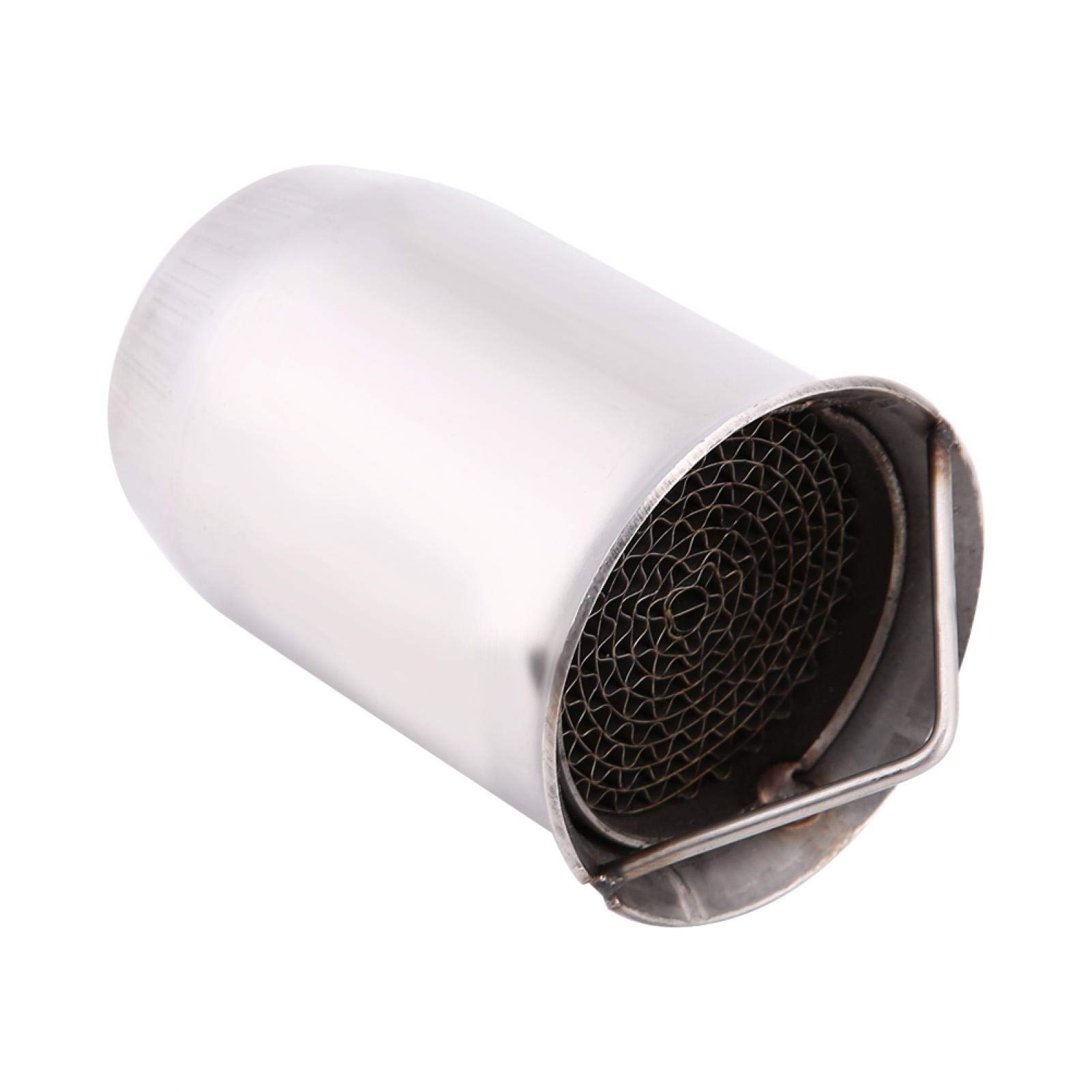 Universal 51mm Motorcycle Exhaust Pipe Muffler, Exhaust Silencer Pipe Tips Noise Eliminator Motorcycle Exhaust Tips Exhaust Silencer(style 4)motorcycle exhaust baffle silencer