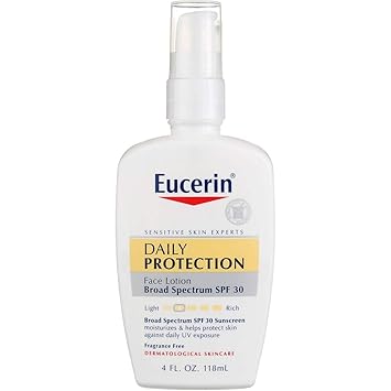 eucerin daily protection face lotion spf 30 4 oz