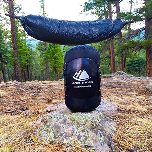 Hammock Underquilt Down Sleeping Bag for Backpacking Ultralight Goose