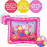 Aolso Tummy Time Water Mat 68x50 cm Pink Newborn Baby Play Mat view 4