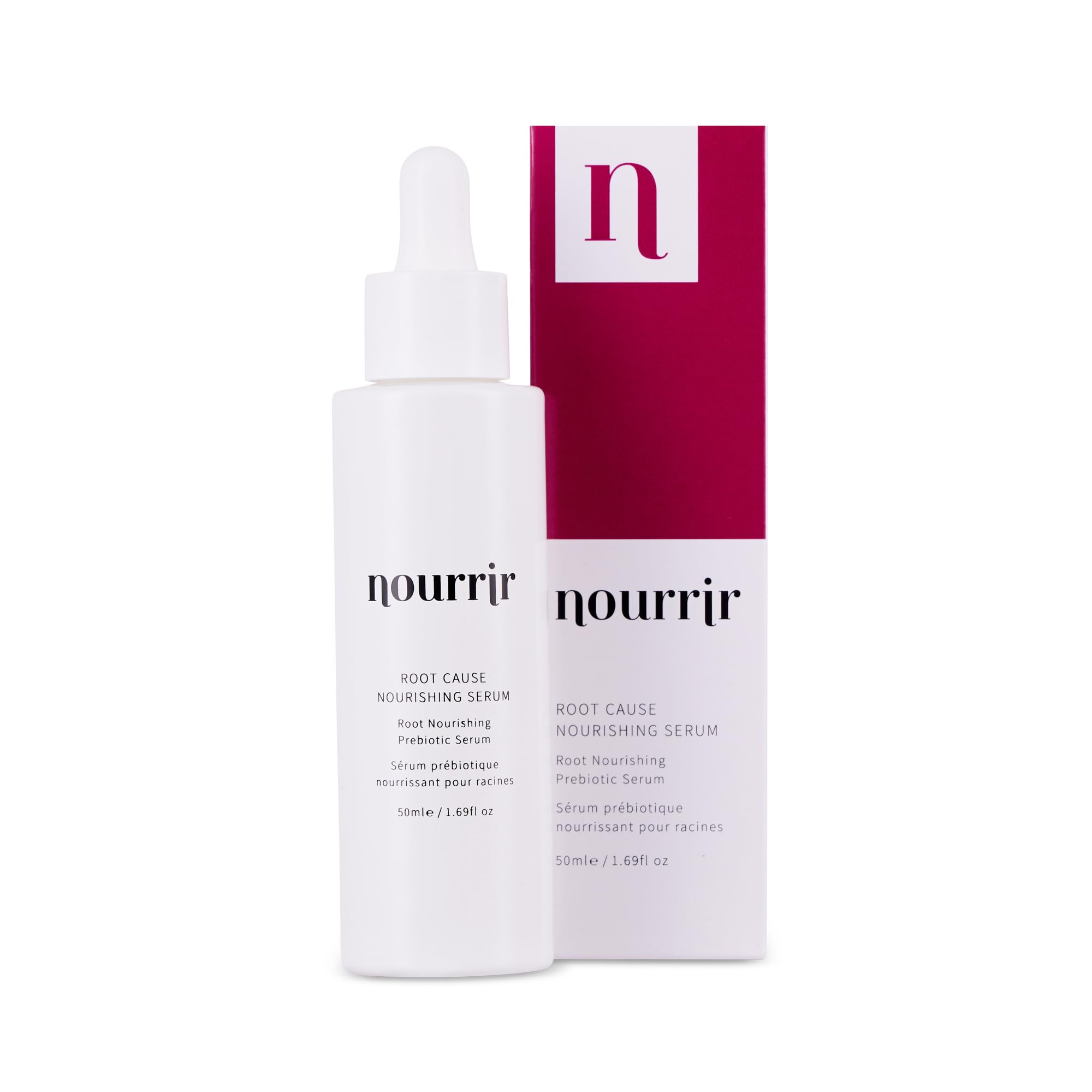Nourrir Root Cause Root Nourishing Serum - Hair Growth Serum for Men & Women 25+ - Lightweight, Reduces Breakage, Moisturises Dry Scalp, Balances pH, Sulphate & Paraben Free, Clean Beauty